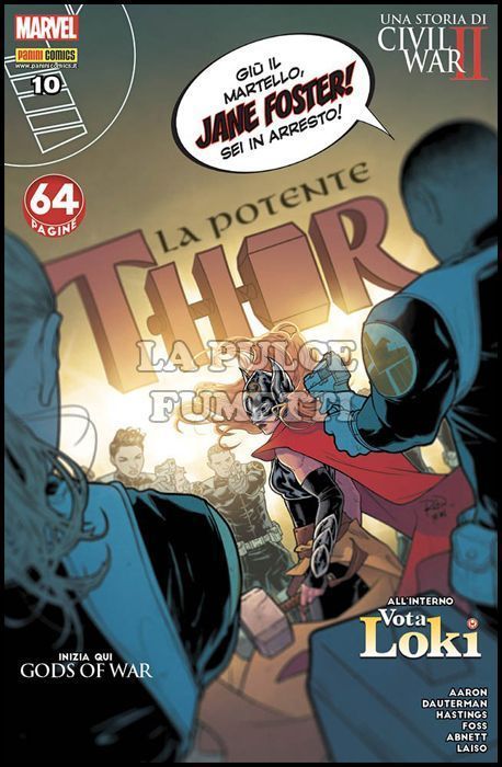 THOR #   215 - LA POTENTE THOR 10 - CIVIL WAR II